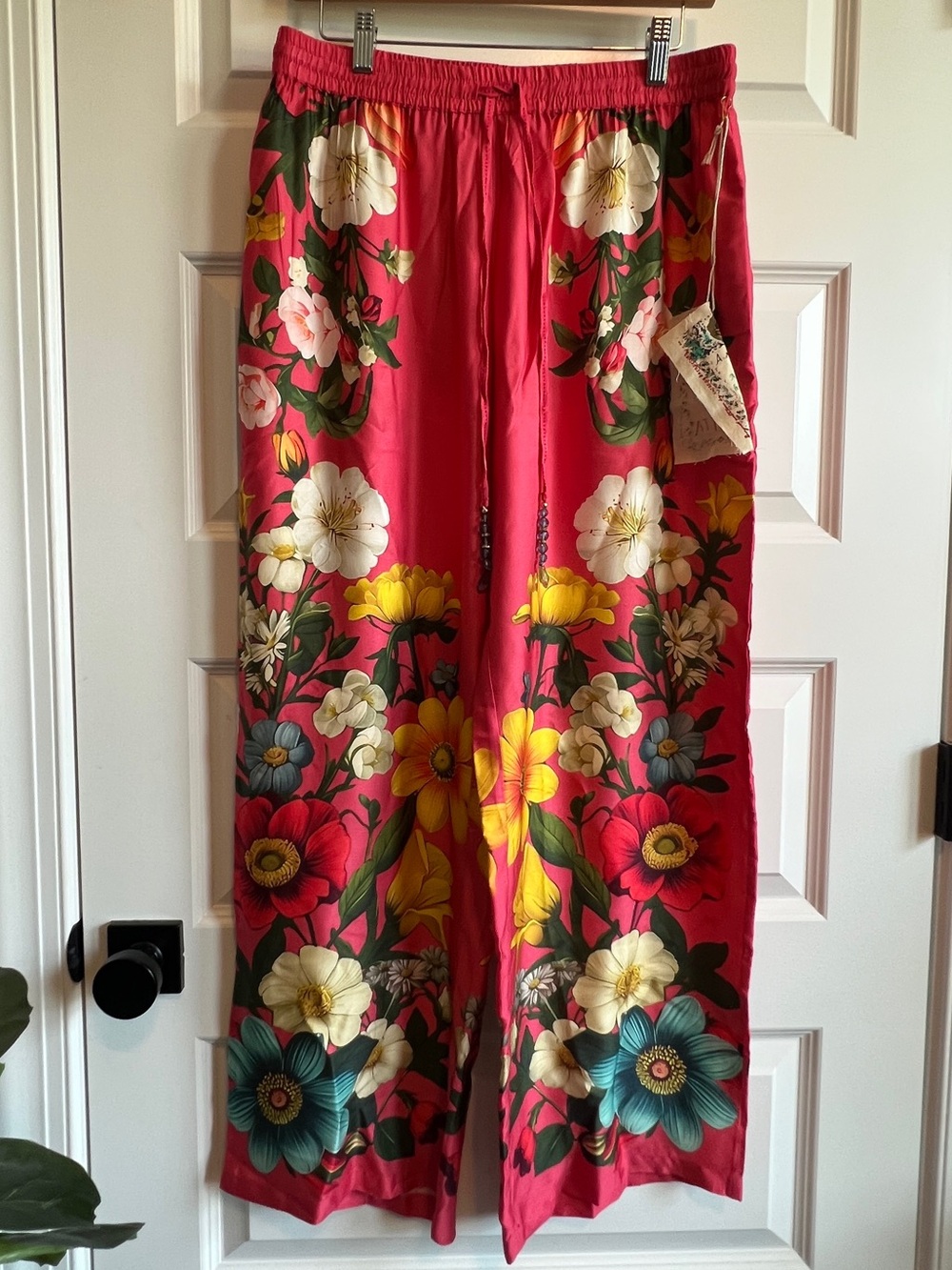 ARATTA Floral Garden Pant Small Medium NWT